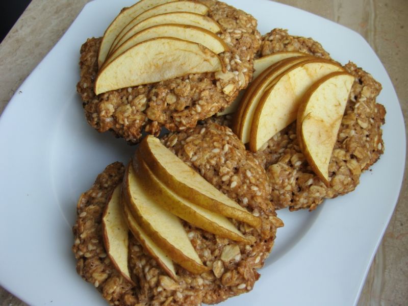 Ciastka owsiane z jabłkami Ciastka owsiane z jabłkami