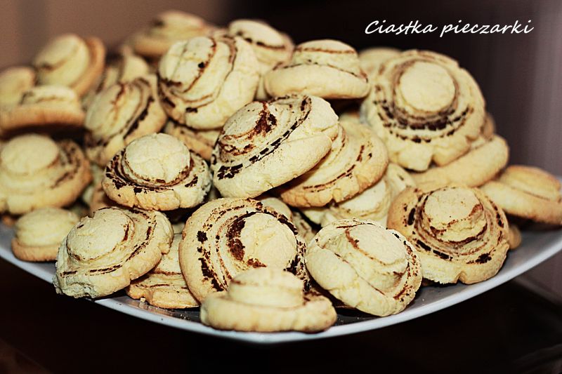 Ciastka pieczarki Ciastka pieczarki
