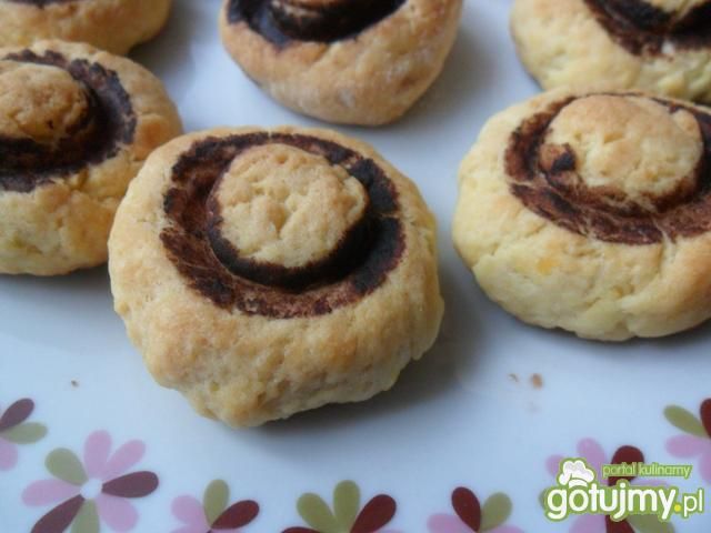 Ciastka pieczarki  Ciastka pieczarki