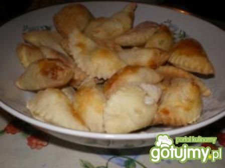 Ciastka pierożki z jabłkami