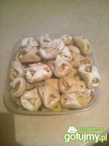 Ciastka półfrancuskie z jabłkiem