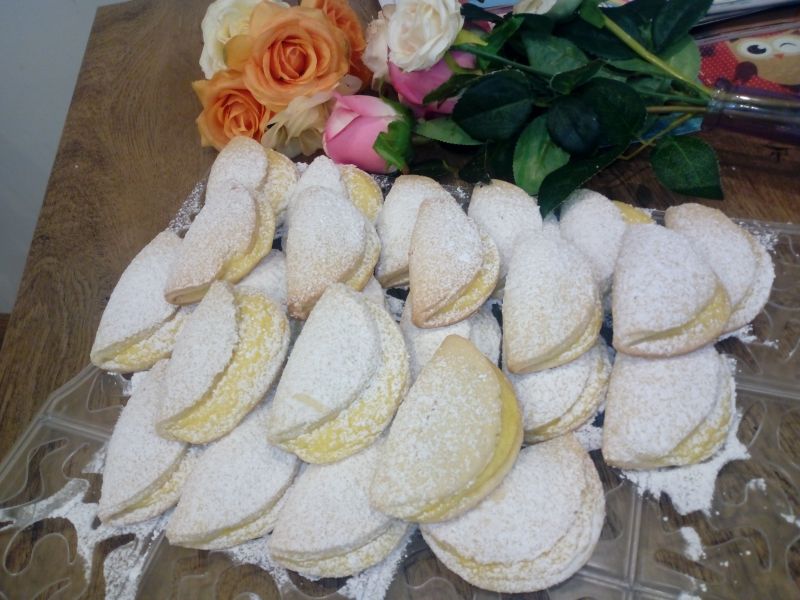 Ciastka serowe całuski