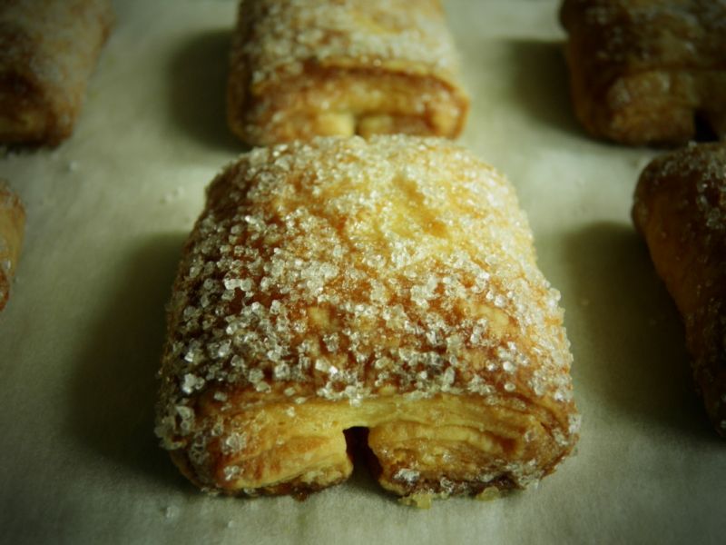 Ciastka serowe z cukrem 