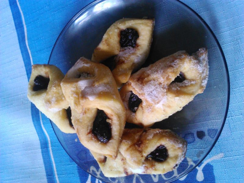 Ciastka serowe z powidłami Ciastka serowe z powidłami