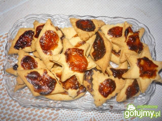 Ciastka z dżemem na wierzchu Ciastka z dżemem na wierzchu