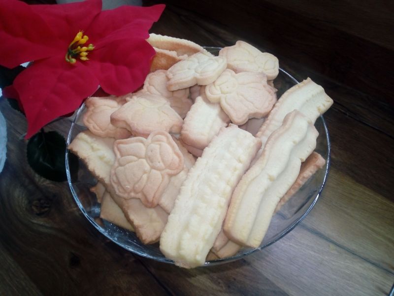 Ciastka z maszynki i do wycinania