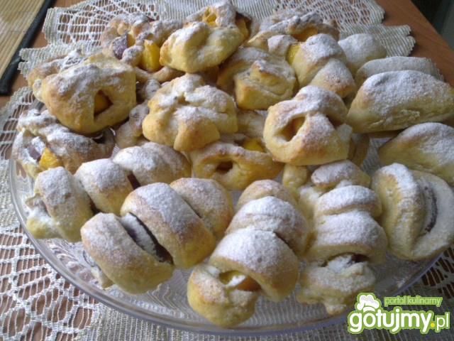Ciastka z nektarynką Ciastka z nektarynką