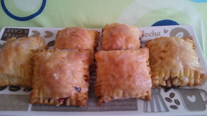 Ciastka z truskawkami Ciastka z truskawkami