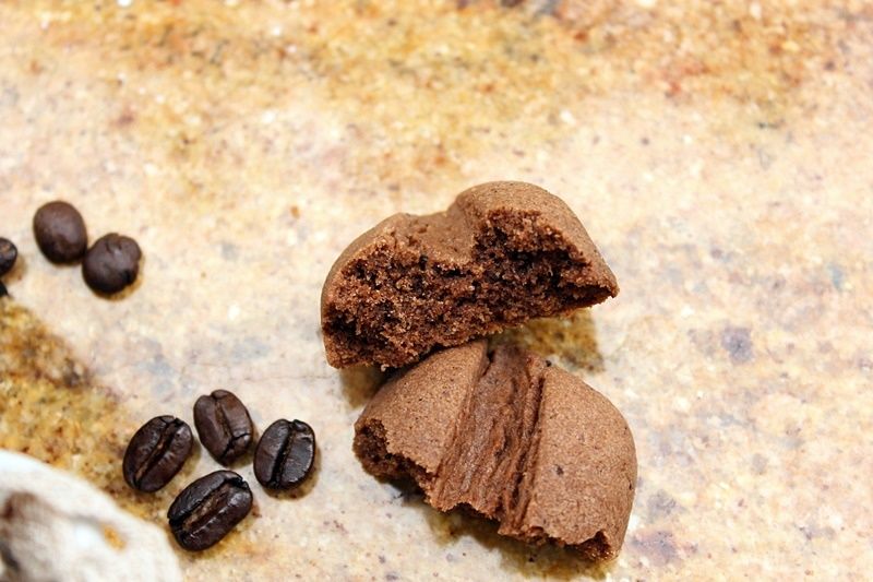 Ciastka "Ziarna kawy" (czekoladowo-kawowe) Ciastka "Ziarna kawy" (czekoladowo-kawowe)