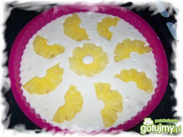 Ciasto ananasowe 2