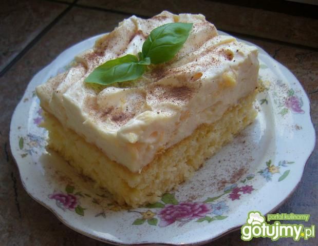 Ciasto ananasowe smakowite Ciasto ananasowe smakowite
