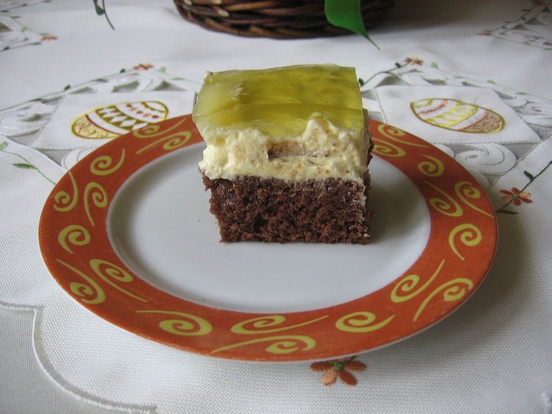 Ciasto ananasowe z galaretką Ciasto ananasowe z galaretką