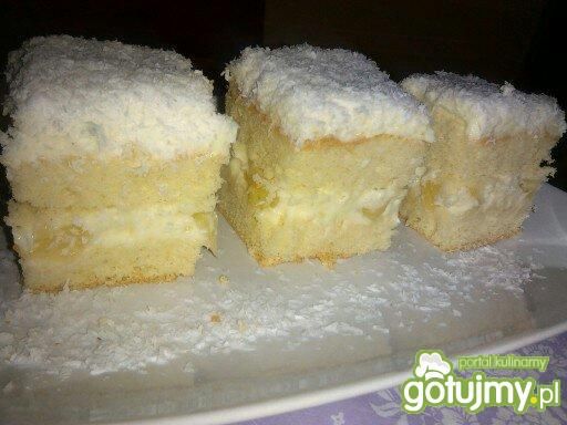 Ciasto - ananasowiec królewski