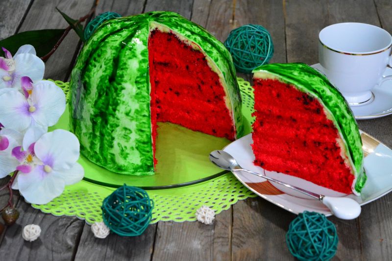Ciasto Arbuz ;)