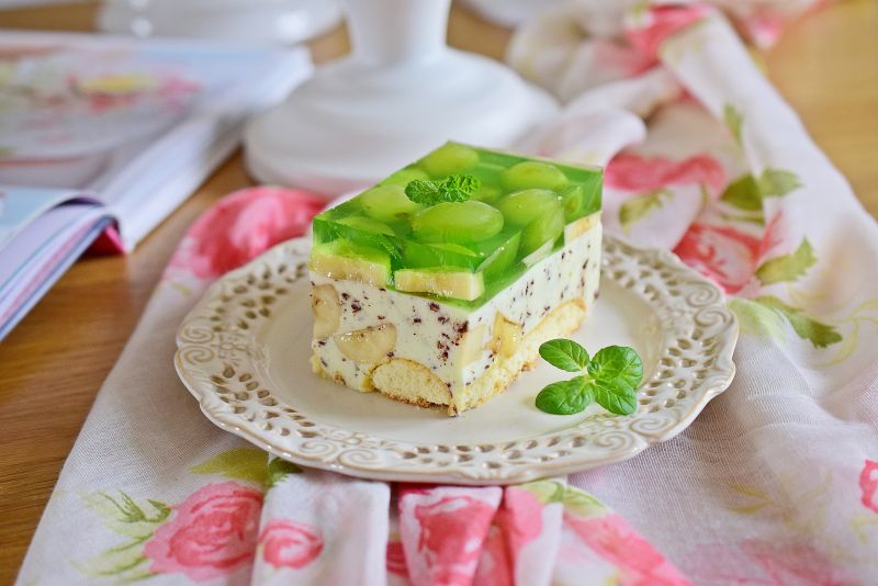 Ciasto bananowa straciatella 