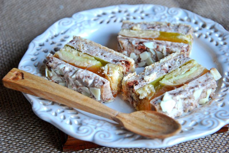 Ciasto bananowe bez pieczenia