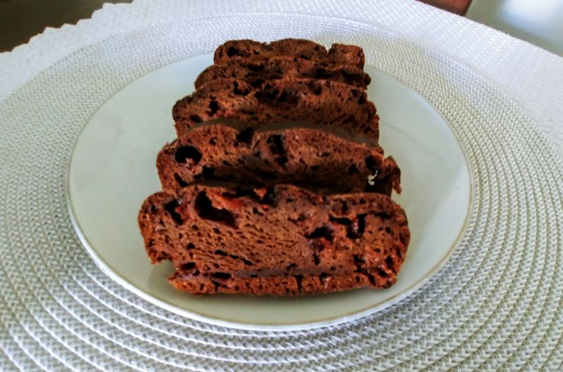 Ciasto bananowe z jabłkami