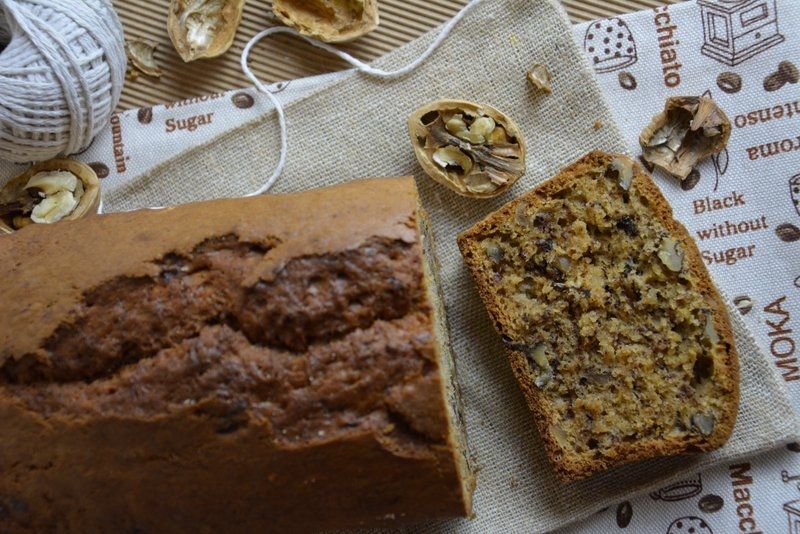 Ciasto bananowe z nutą cytrynową