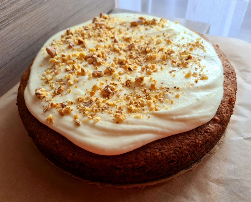 Ciasto bananowo - orzechowe