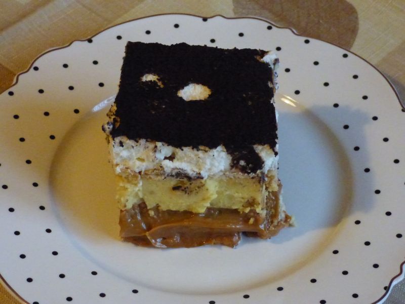 Ciasto bez pieczenia a'la Twix