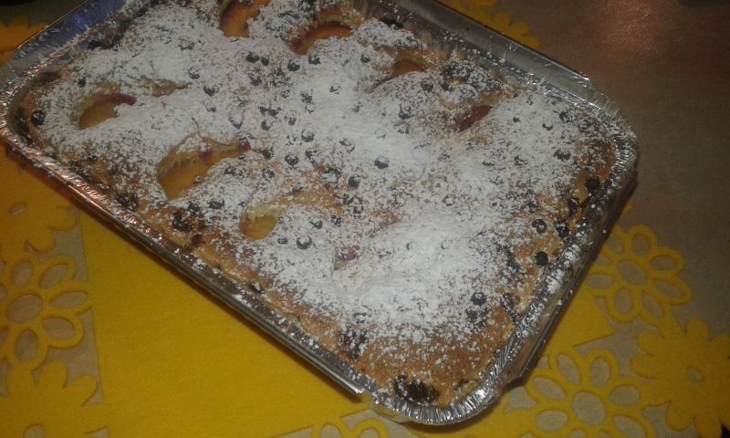 Ciasto bezproszkowe w innej wersji z porzeczkami 