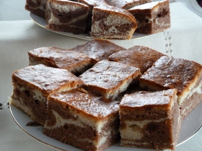 Ciasto biało-brązowe Ciasto biało-brązowe