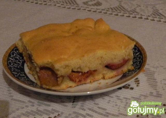 Ciasto biszkoptowe ze śliwkami 3 Ciasto biszkoptowe ze śliwkami 3