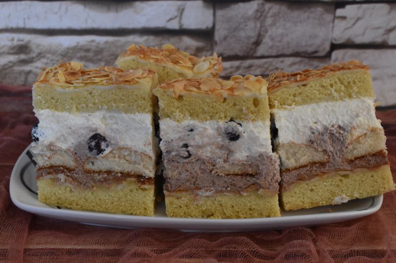 Ciasto Borówkowy chruściak Ciasto Borówkowy chruściak