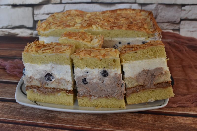 Ciasto Borówkowy chruściak Ciasto Borówkowy chruściak