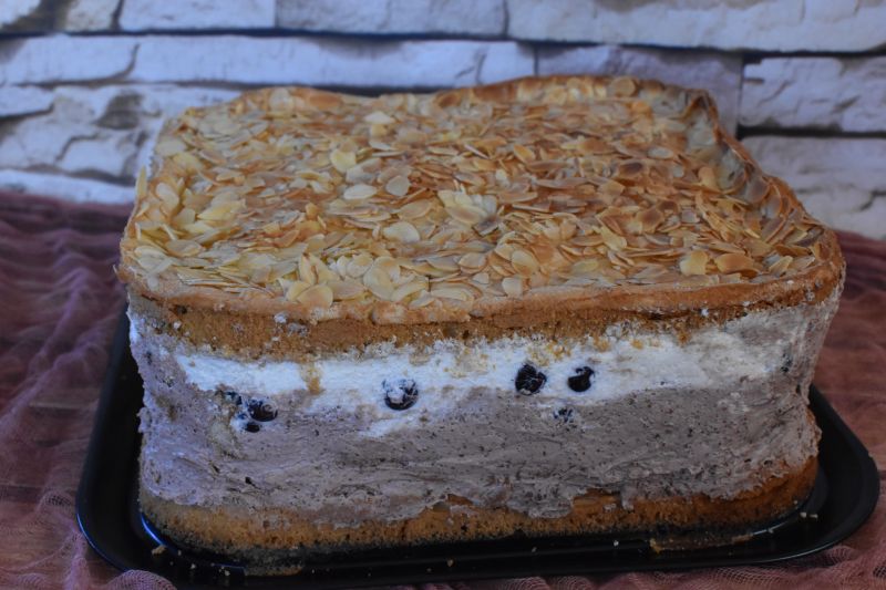 Ciasto Borówkowy chruściak Ciasto Borówkowy chruściak