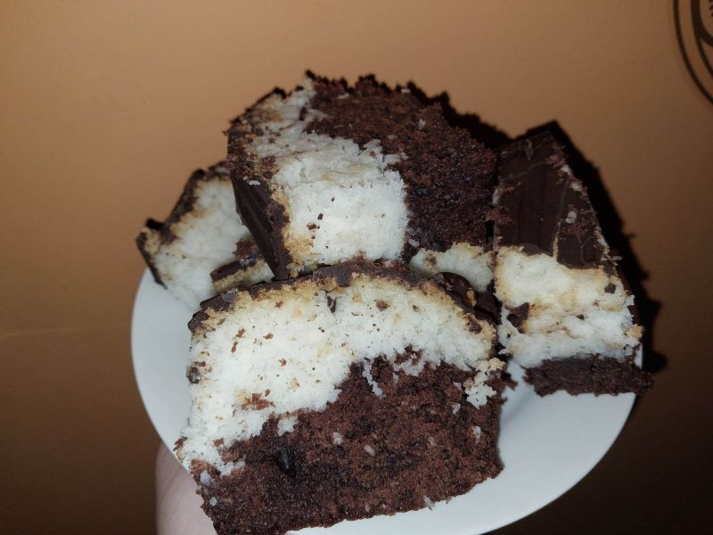 ciasto brownie bounty