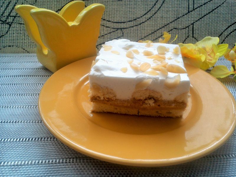 Ciasto budyniowe na zimno