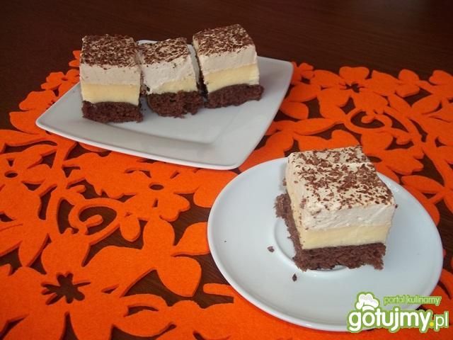Ciasto budyniowo-kawowe Ciasto budyniowo-kawowe