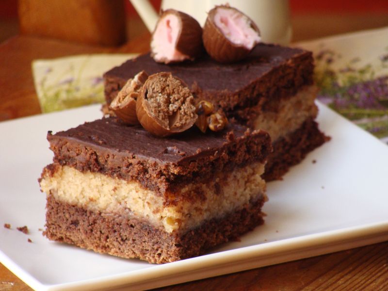 Ciasto chałwowe Ciasto chałwowe