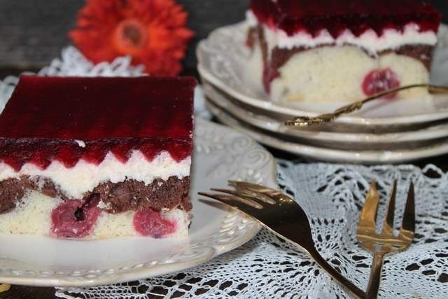 Ciasto " Cherry Lady"