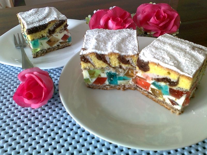 Ciasto cygańskie ścieżki Ciasto cygańskie ścieżki