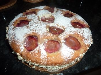 Ciasto cynamonowo - kokosowe