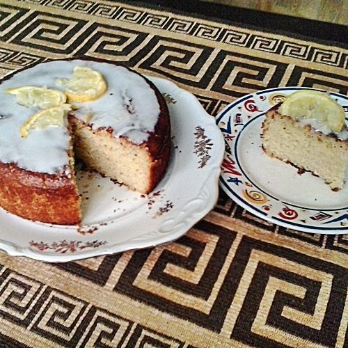 Ciasto cytrynowe z lukrem Ciasto cytrynowe z lukrem