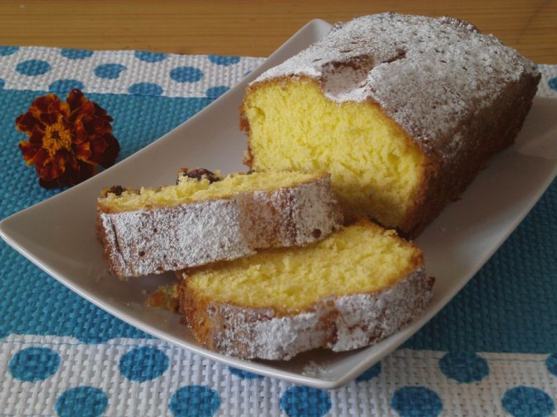 Ciasto cytrynowe z żurawiną