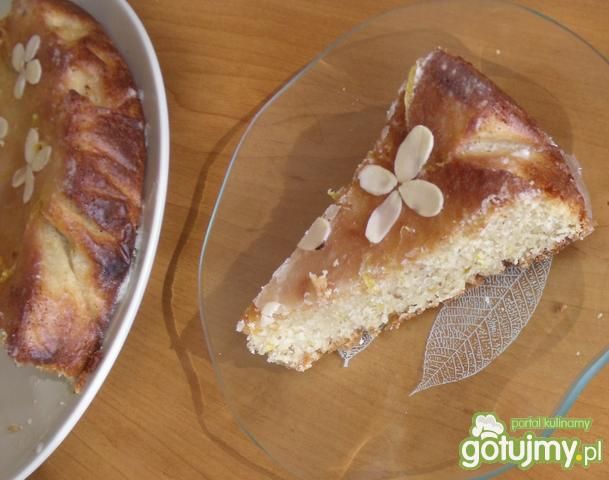 Ciasto cytrynowo- migdałowe Ciasto cytrynowo- migdałowe