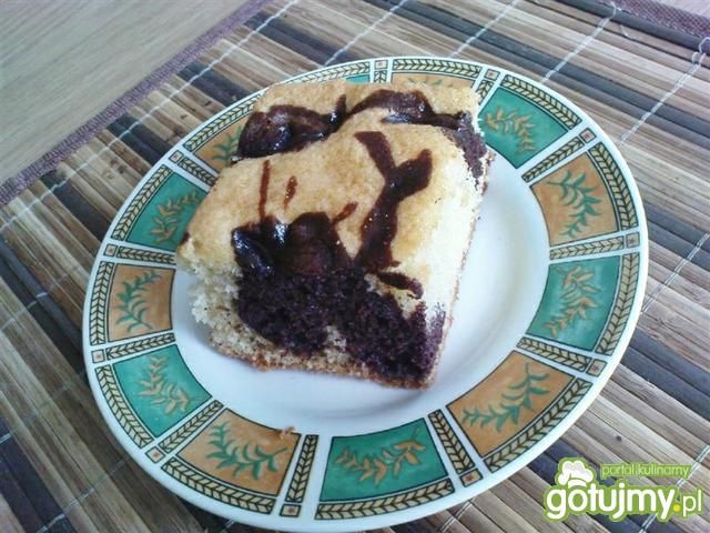 Ciasto czarno-białe 2 Ciasto czarno-białe 2