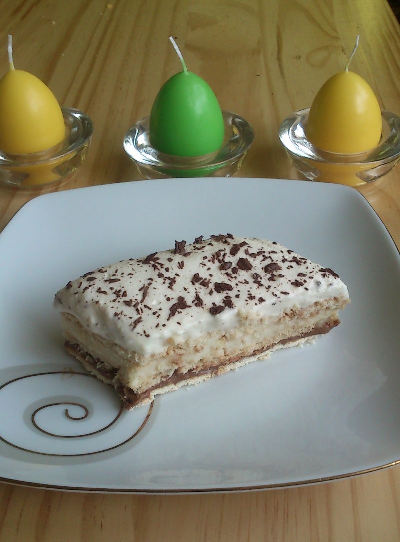 Ciasto czekoladowa krówka bez pieczenia