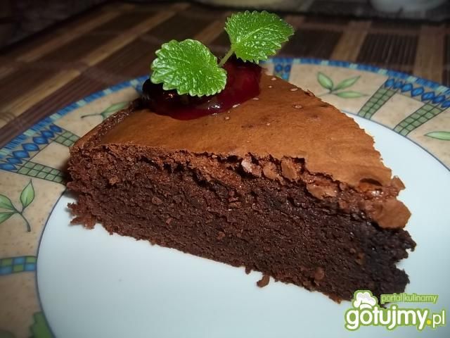 Ciasto czekoladowe a'la brownie Ciasto czekoladowe a'la brownie