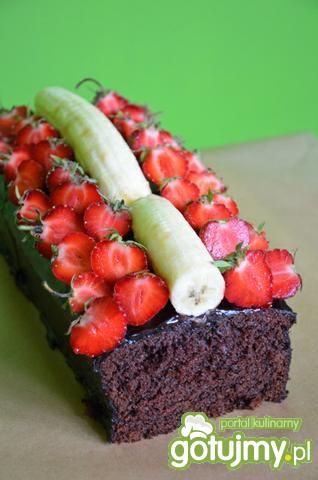 Ciasto czekoladowe z bananami 2 Ciasto czekoladowe z bananami 2