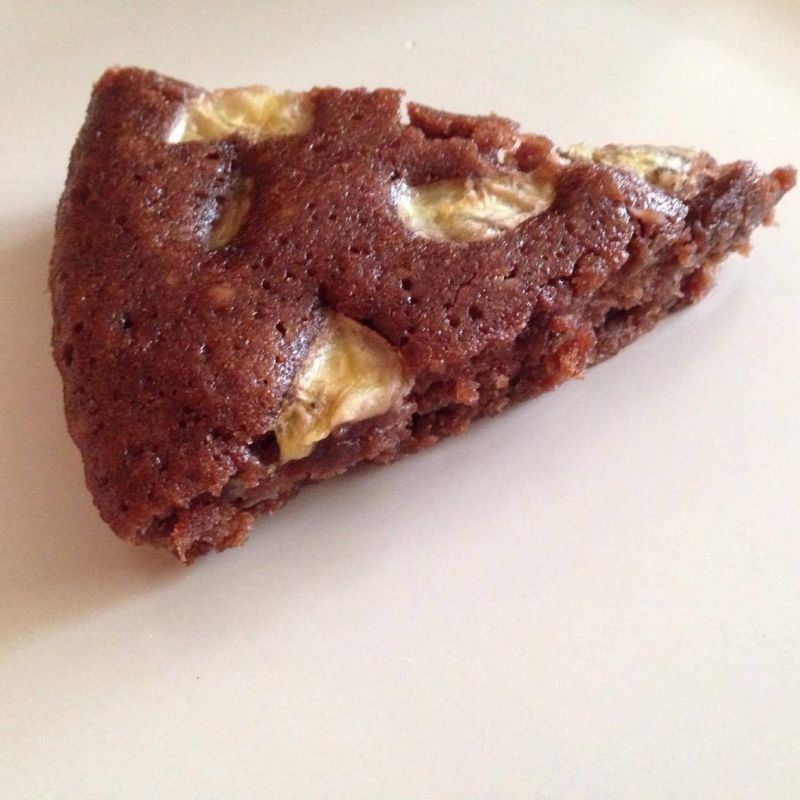 Ciasto czekoladowe z bananami