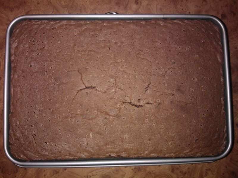 Ciasto czekoladowe z cytrynową pianką