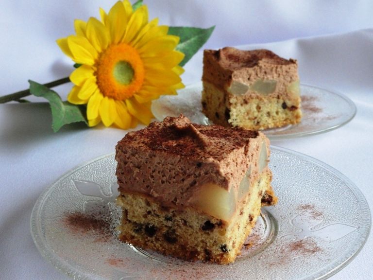 Ciasto czekoladowo gruszkowe Ciasto czekoladowo gruszkowe