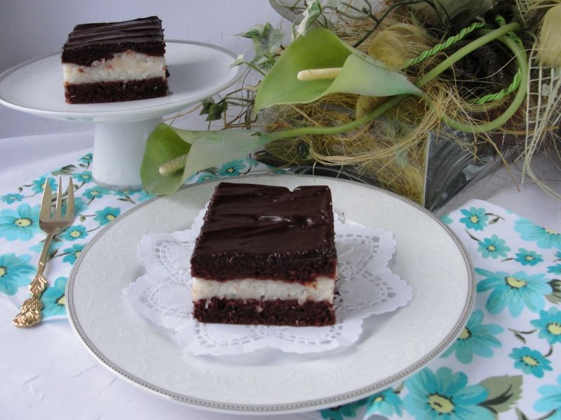 Ciasto czekoladowo kokosowe Ciasto czekoladowo kokosowe