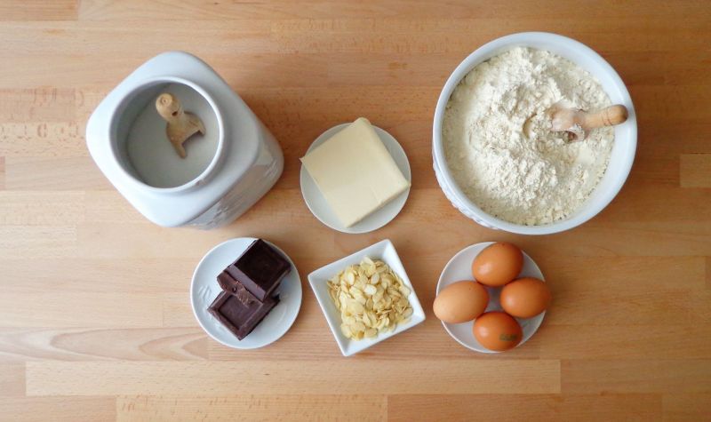 Ciasto czekoladowo-migdałowe Ciasto czekoladowo-migdałowe