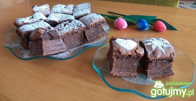 Ciasto czekoladowo migdałowe Ciasto czekoladowo migdałowe
